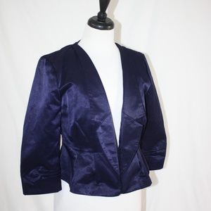 Tulle NWT Women's Open Front Jacket Blazer Navy M